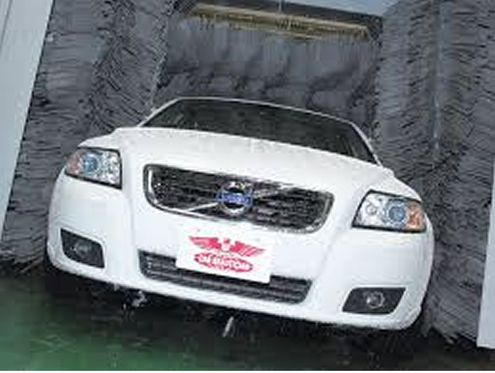 撥水洗車